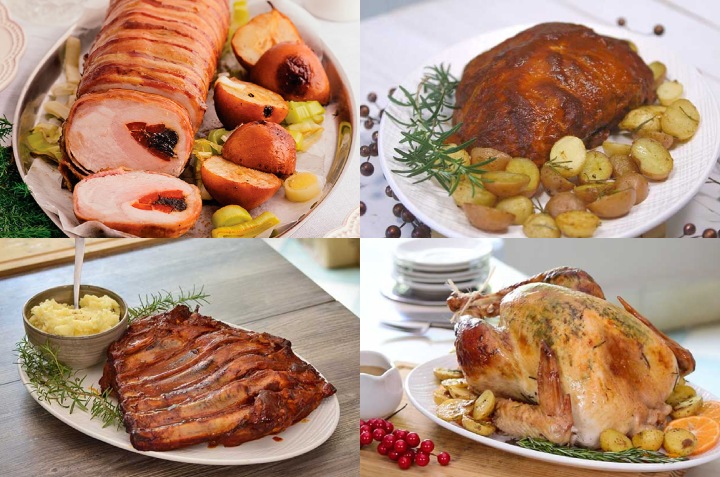 platos principales para navidad