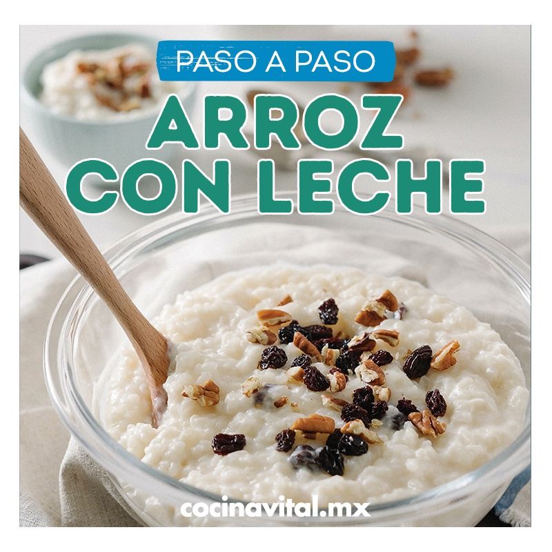 Receta Arroz con leche