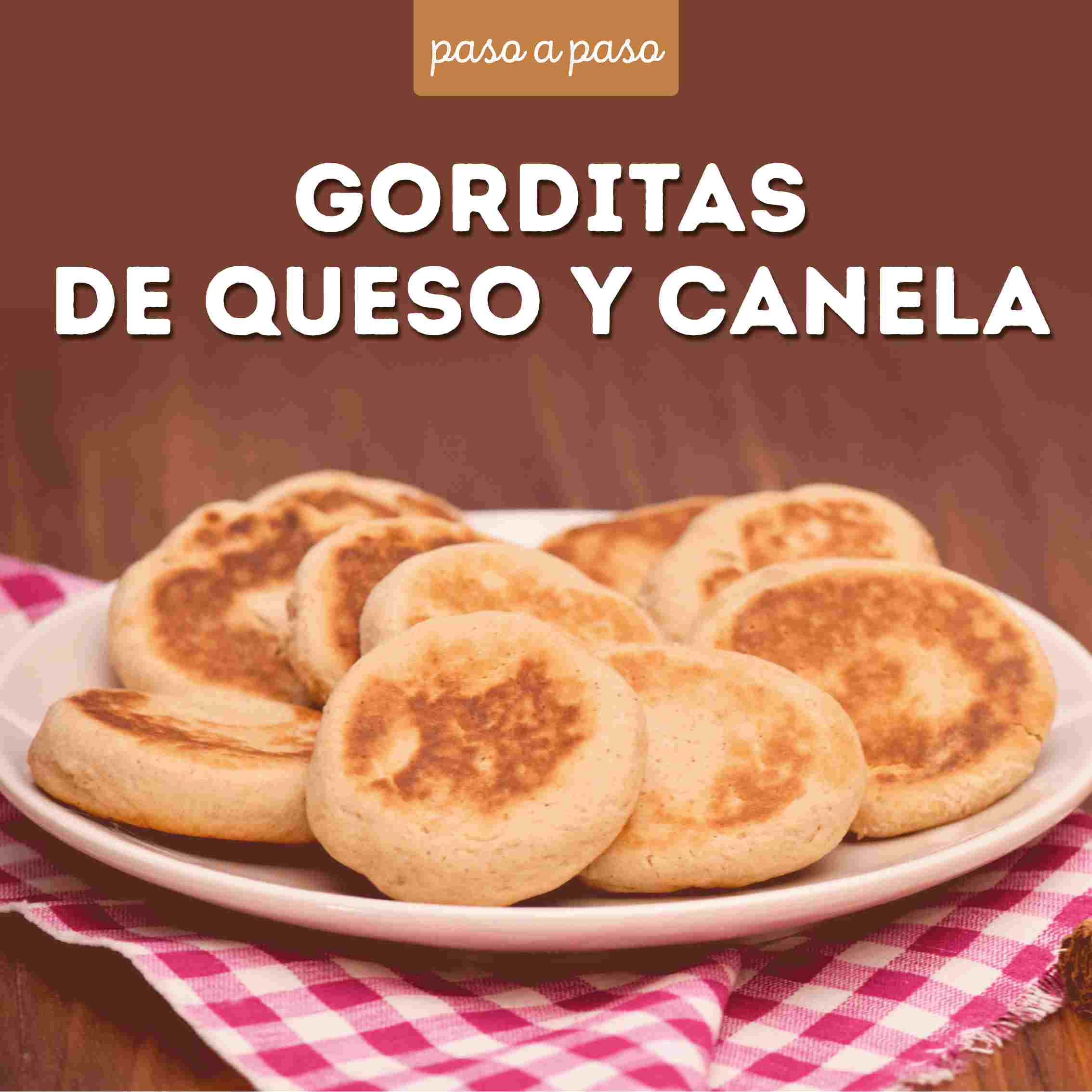 Receta Gorditas de queso y canela