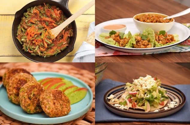 10 recetas de comida saludable y fácil para la semana