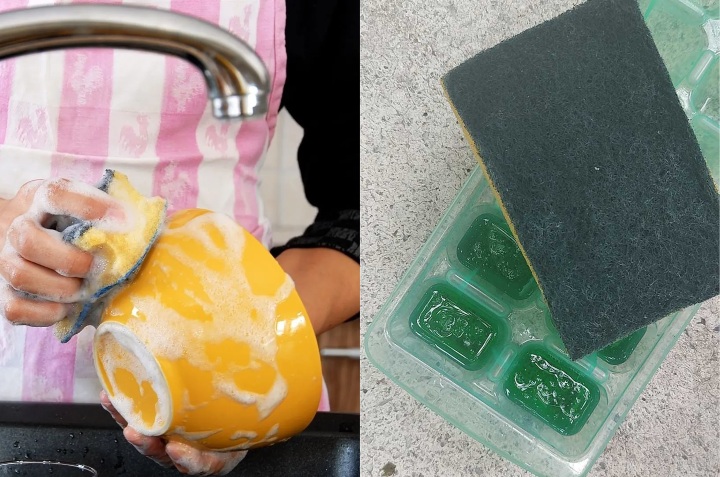 truco para jabón liquido para trastes