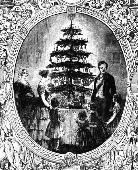 historia de poner palomitas en arbol de navidad