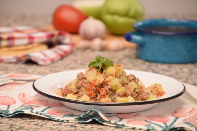 Chayotes a la mexicana con carne molida ¡Receta fácil y ligera!