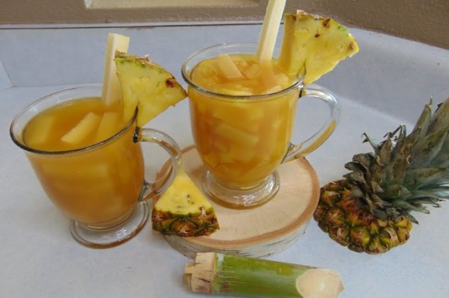 Cómo hacer sabroso ponche de piña de Chiapas con fácil receta