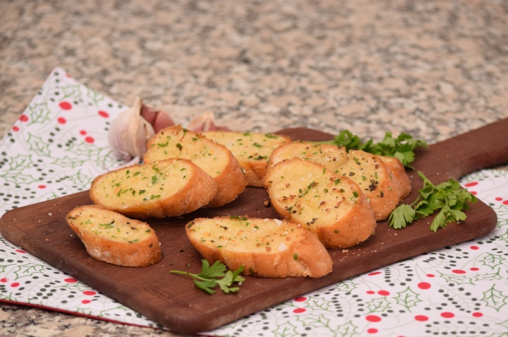 pan de ajo receta