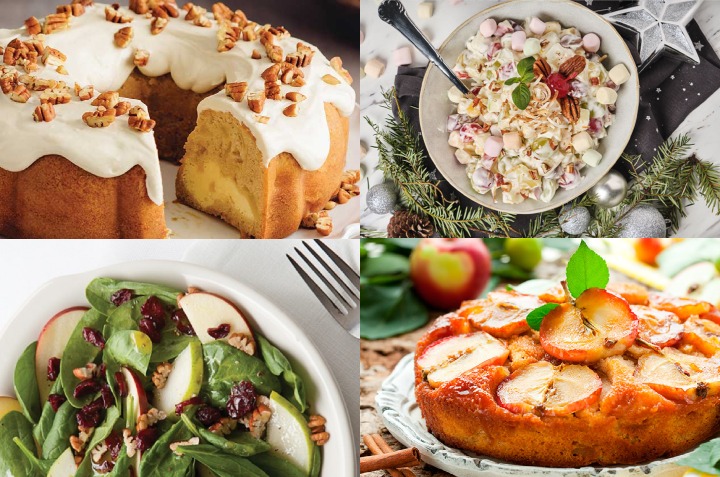 recetas con manzana para navidad