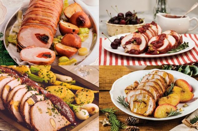 5 deliciosas y diferentes recetas de lomos navideños