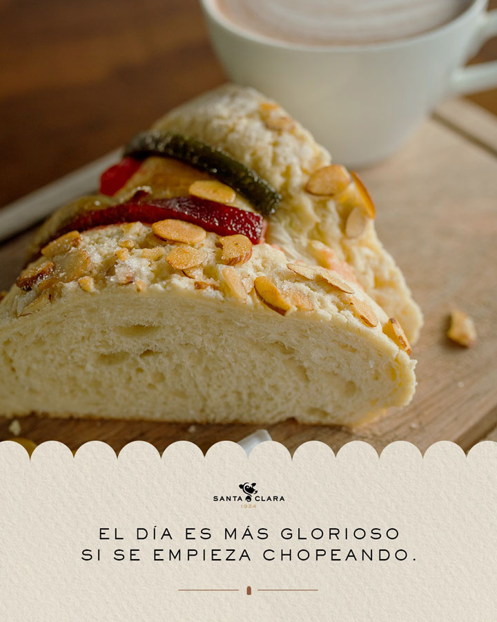 Rosca de Reyes: un pan lleno de tradición, perfecto para chopear