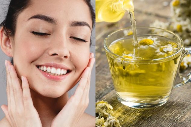 Cómo hacer mascarilla de té de manzanilla con efecto botox para tu piel