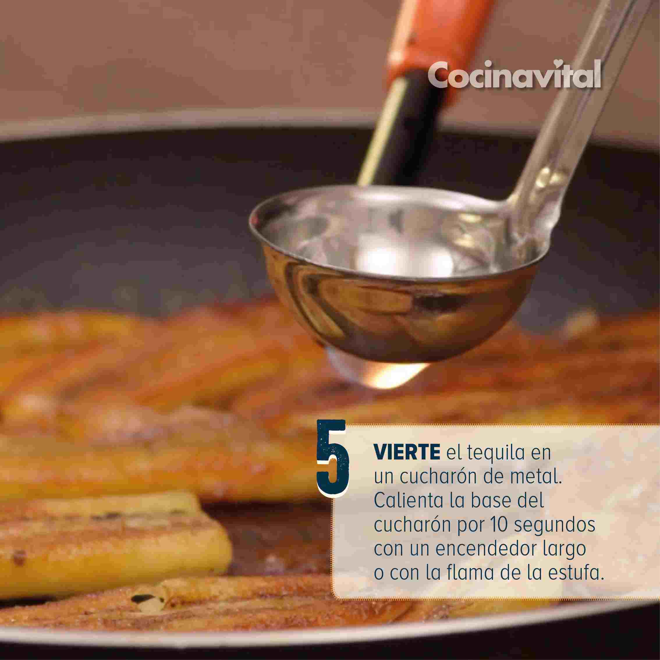 Vierte el tequila