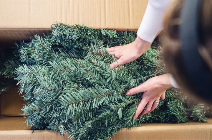 cómo guardar el árbol de navidad