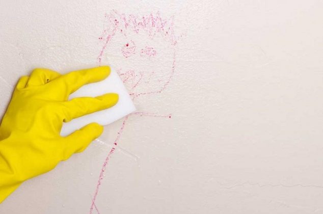 3 trucos para quitar las manchas de las paredes sin dañar la pintura