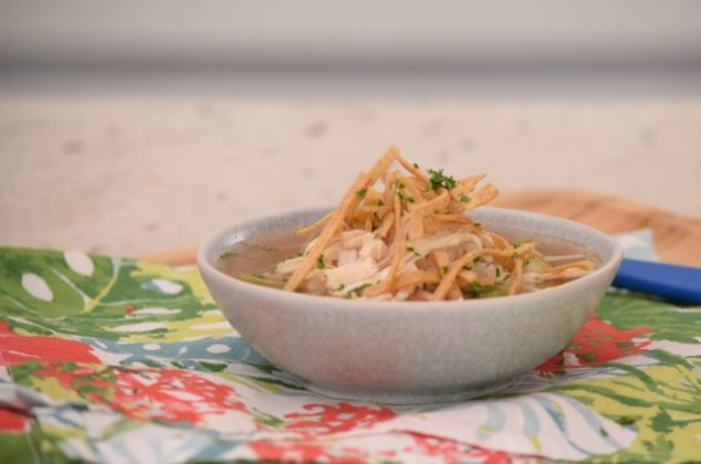 Deliciosa Sopa Tolteca, lista en menos de 30 minutos