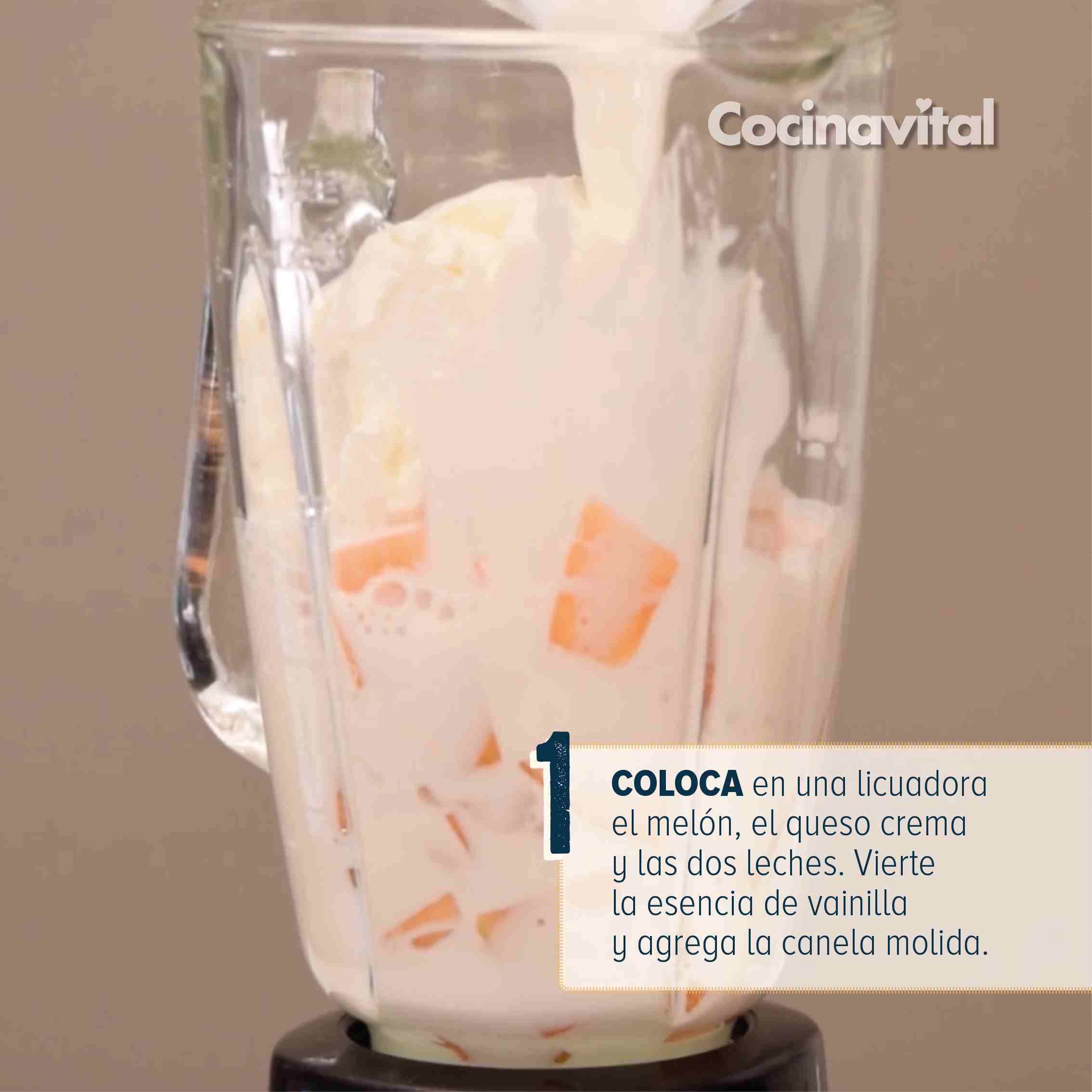 Agrega los ingredientes