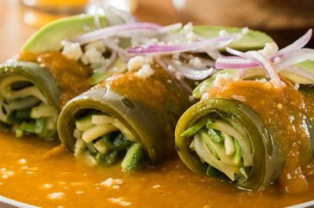 enchiladas de nopales