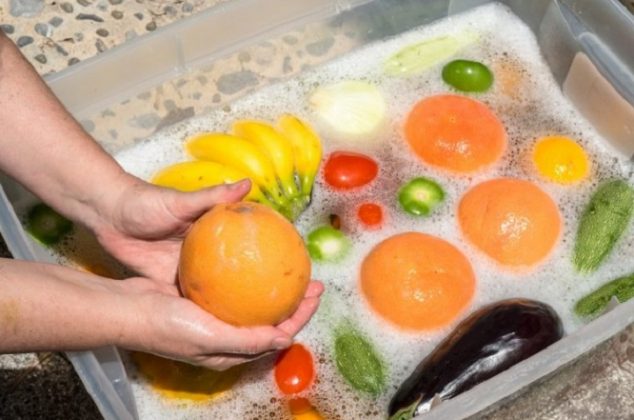 Cómo eliminar pesticidas de frutas y verduras con bicarbonato de sodio