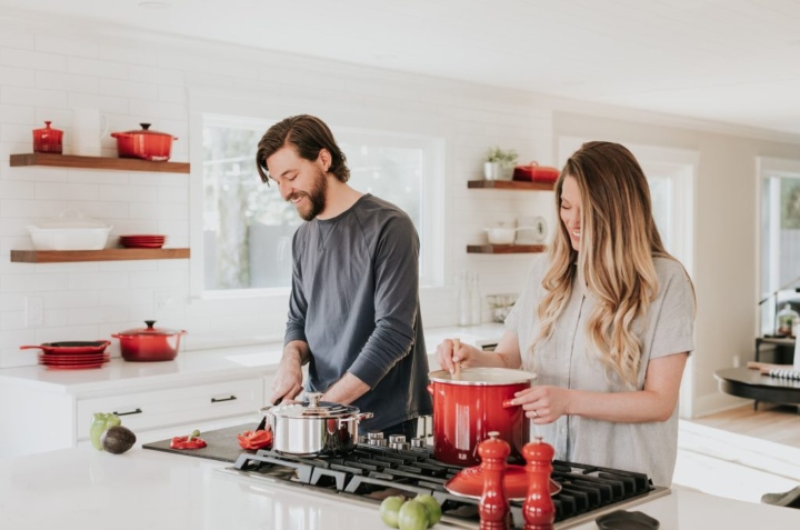 encimeras de la cocina según tu estatura