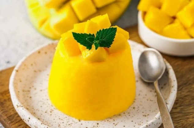 Cómo hacer una rica gelatina de mango y coco en 7 pasos