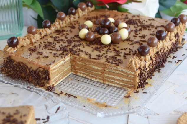 Pay de café con galletas María, receta fácil y sin horno