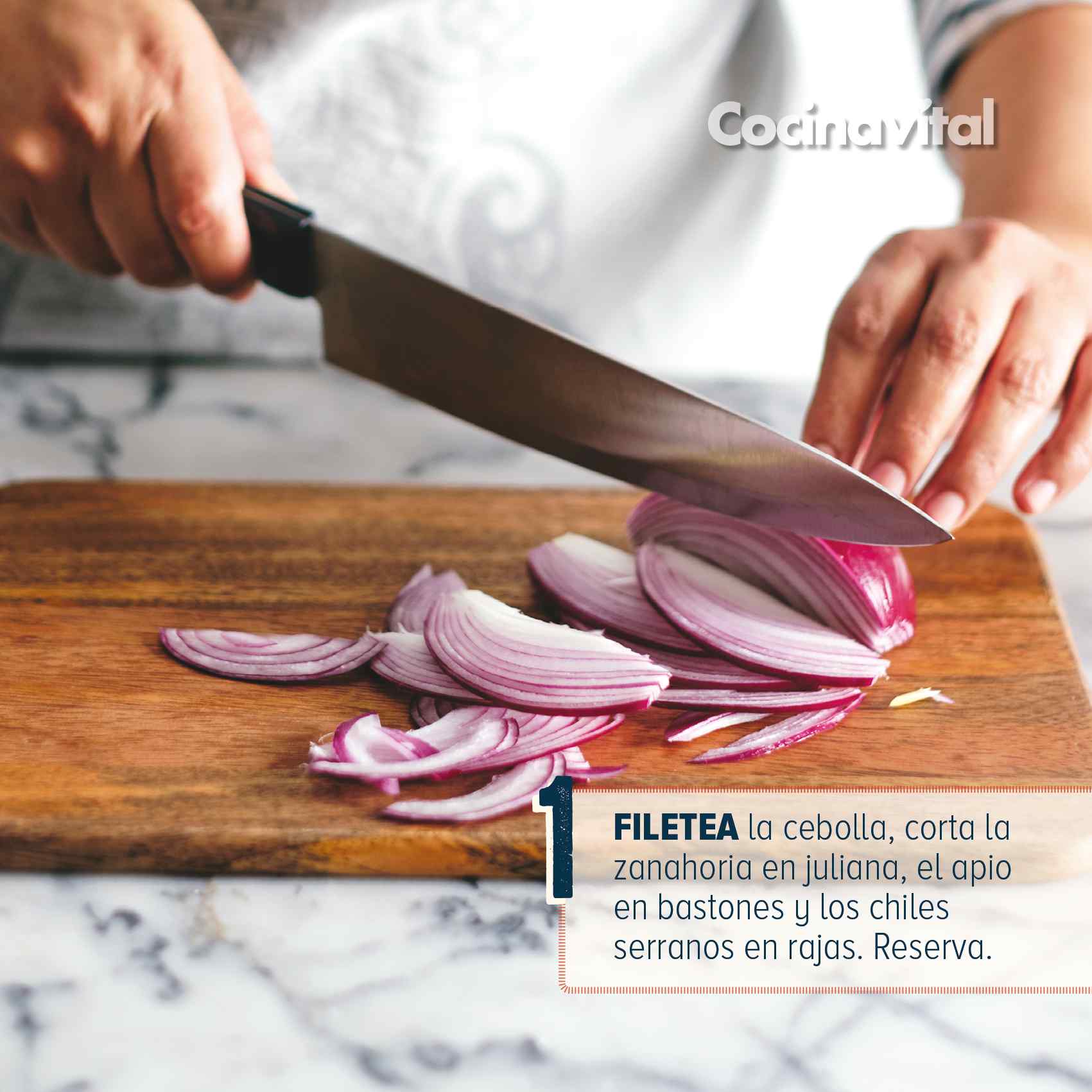 Pica los ingredientes