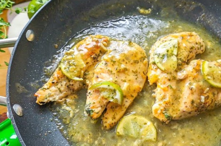 pollo al limón receta