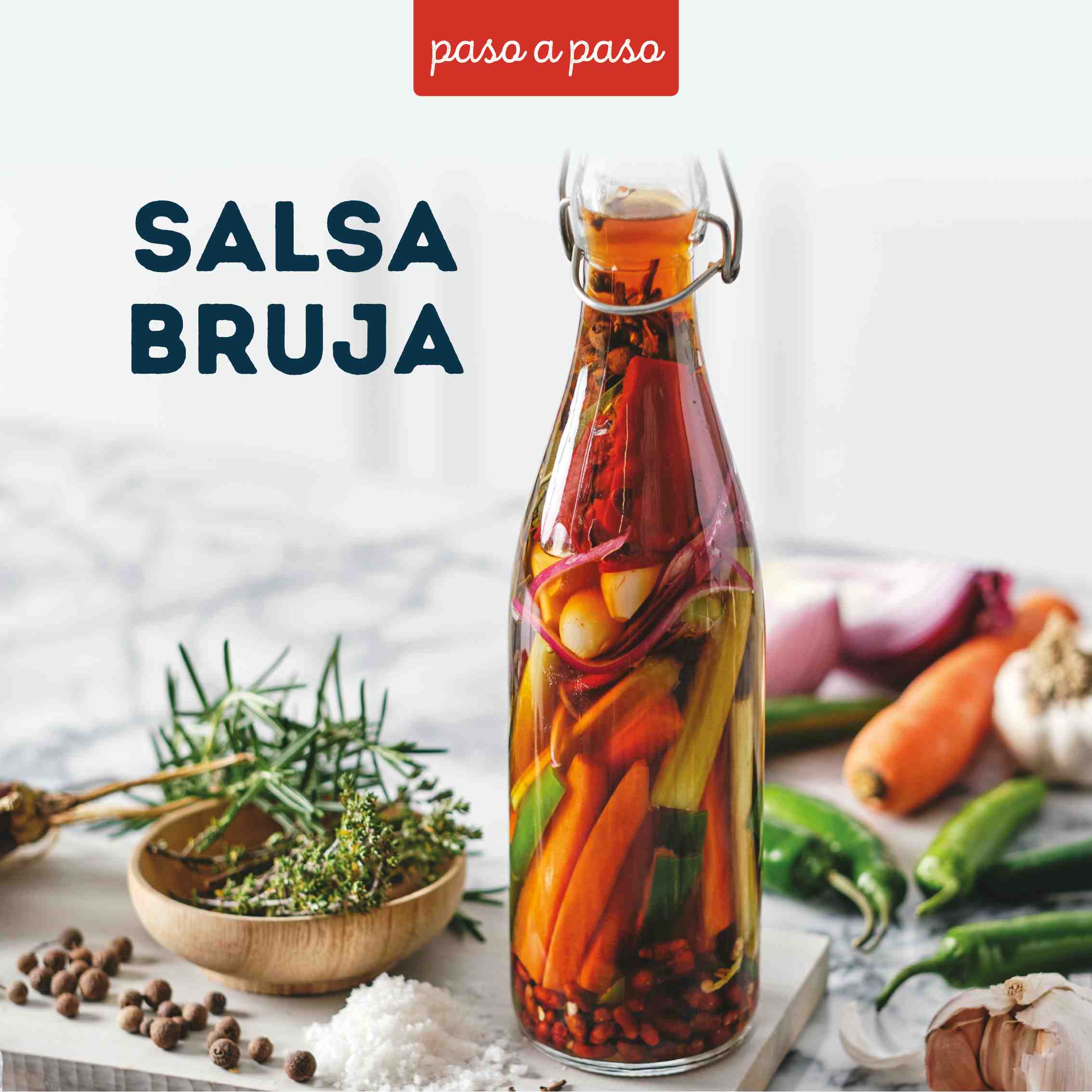 Receta Salsa bruja