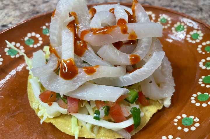 tostadas de cueritos