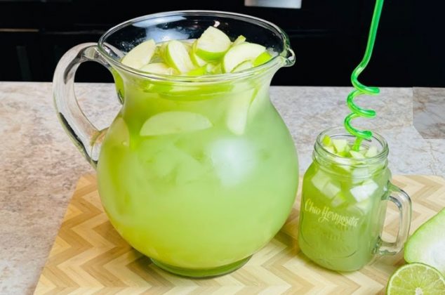 Refrescante y deliciosa agua de chayote, ¡lista en 10 minutos!