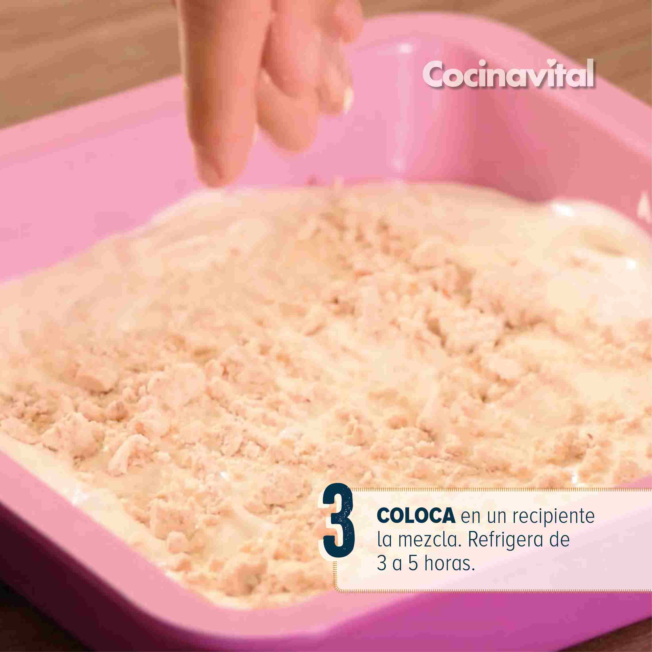 Coloca en un recipiente