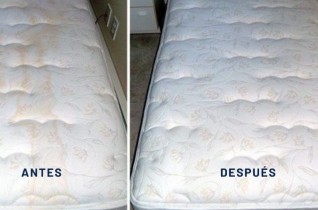 Cómo quitar lo percudido del colchón para que quede como nuevo