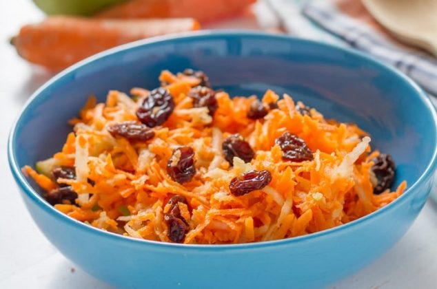 Cómo hacer ensalada cremosa de zanahoria en 5 pasos