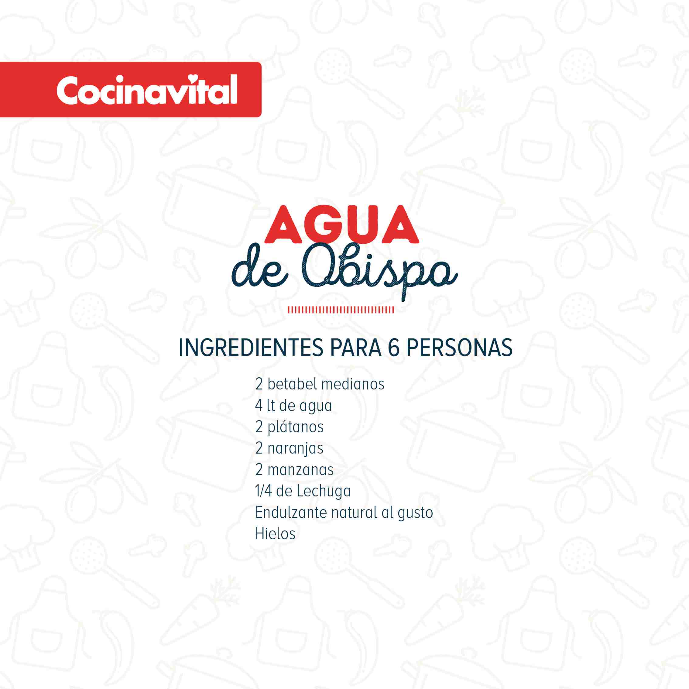 Ingredientes Agua de Obispo