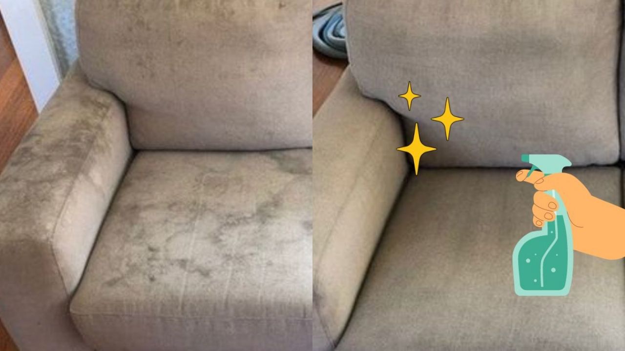 limón para eliminar manchas del sillón