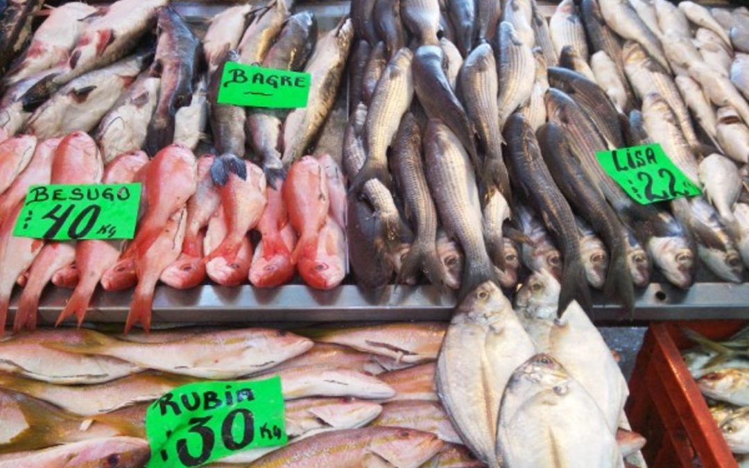 precios reales de pescados y mariscos