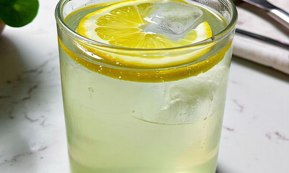Receta de agua de jícama con limón