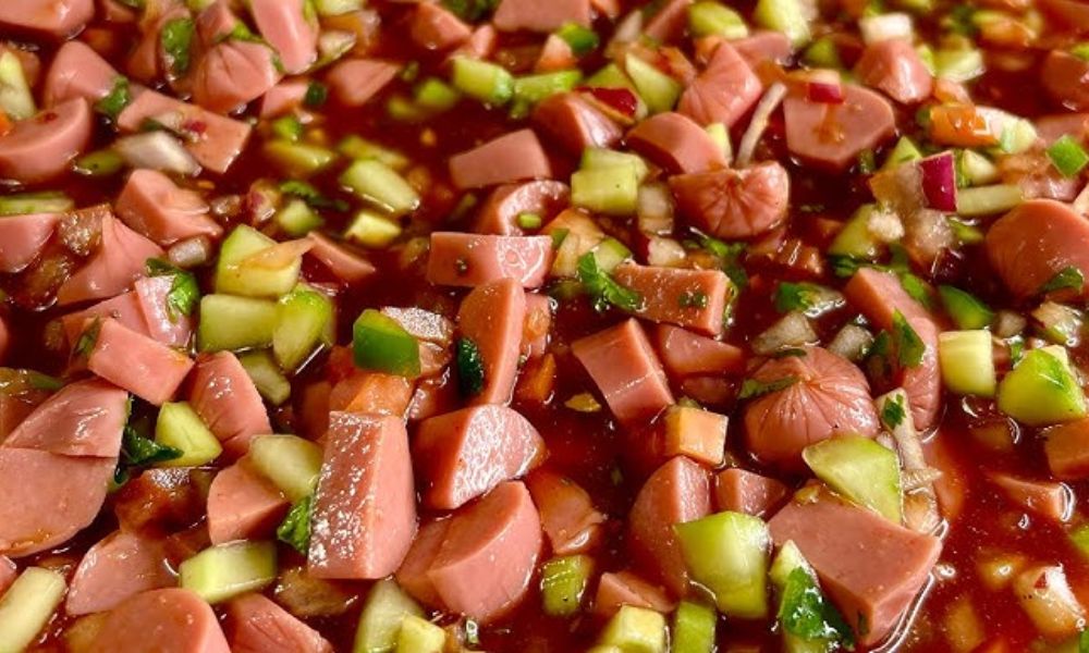 Receta de coctel de salchicha de pavo