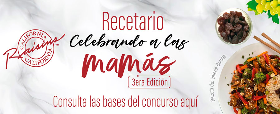 Participa en la 3era. edición del recetario "Celebrando a las mamás"