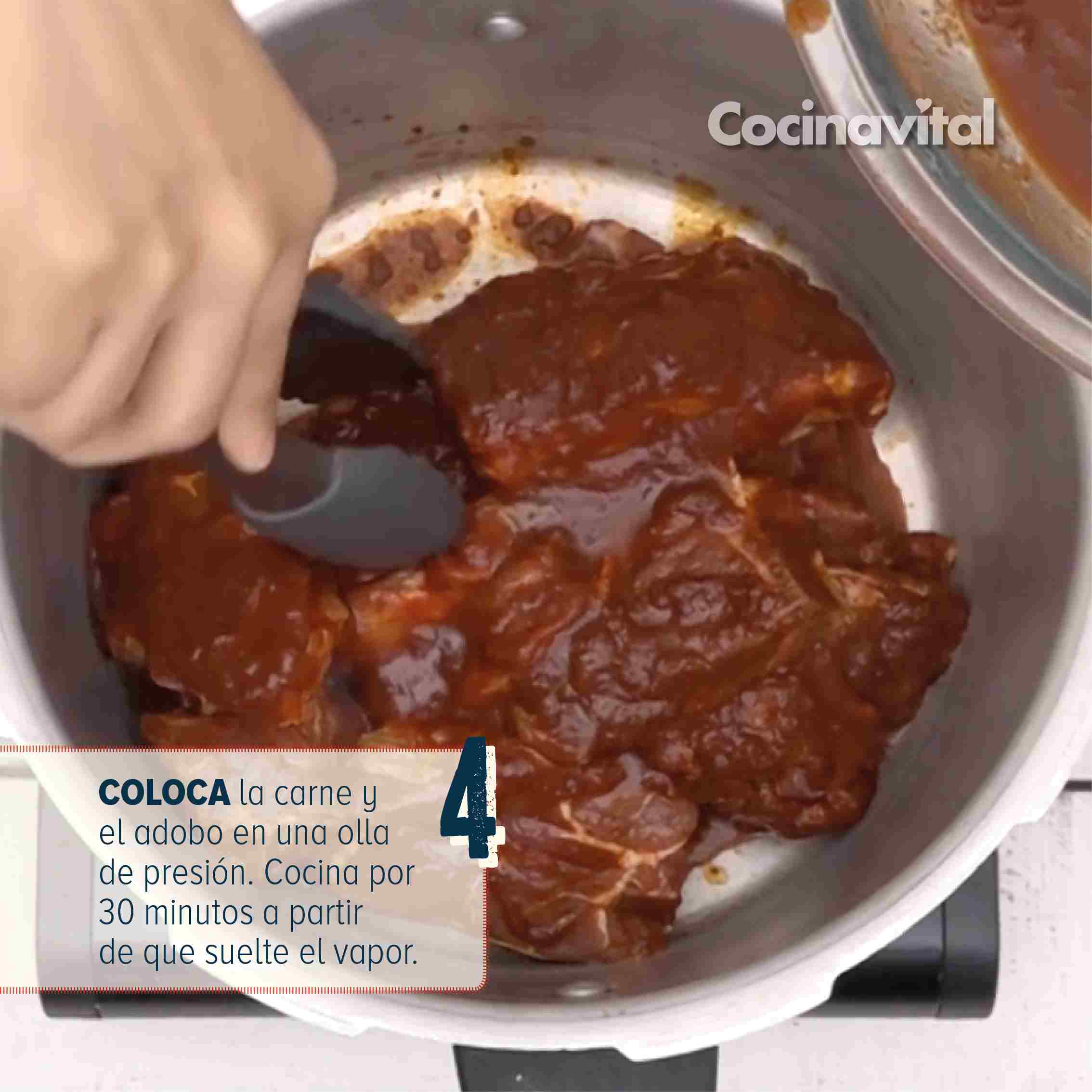 Cocina por 30 minutos