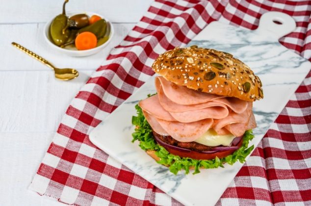 Healthy burguer o hamburguesa saludable