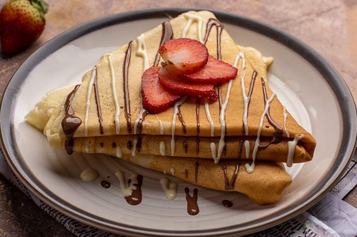 Cómo hacer masa para crepas con sólo 5 ingredientes