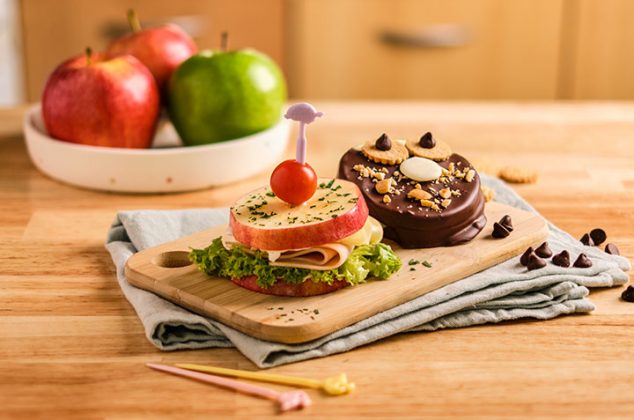 Sándwich de manzana 2×1 para el Día del Niño