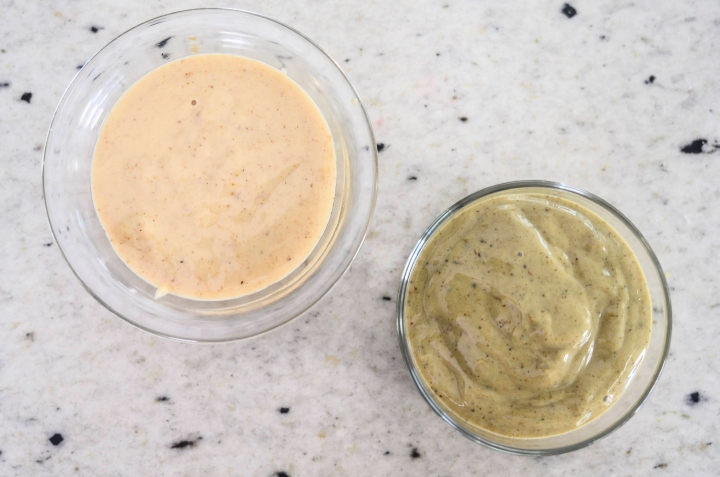 dulce de leche con té matcha