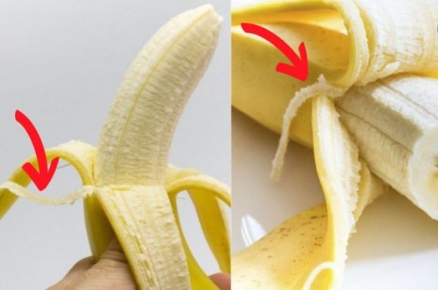 ¿Qué son las hebras blancas de los plátanos y qué pasa si las consumimos?