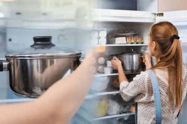 Por qué no debes meter la olla con comida en el refrigerador