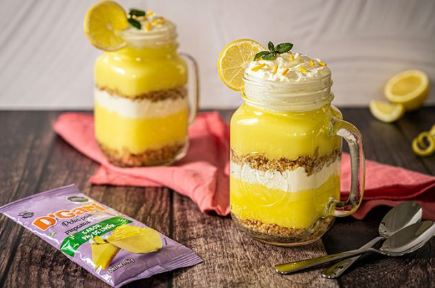 Receta de Jar de Pudín Pay de Limón