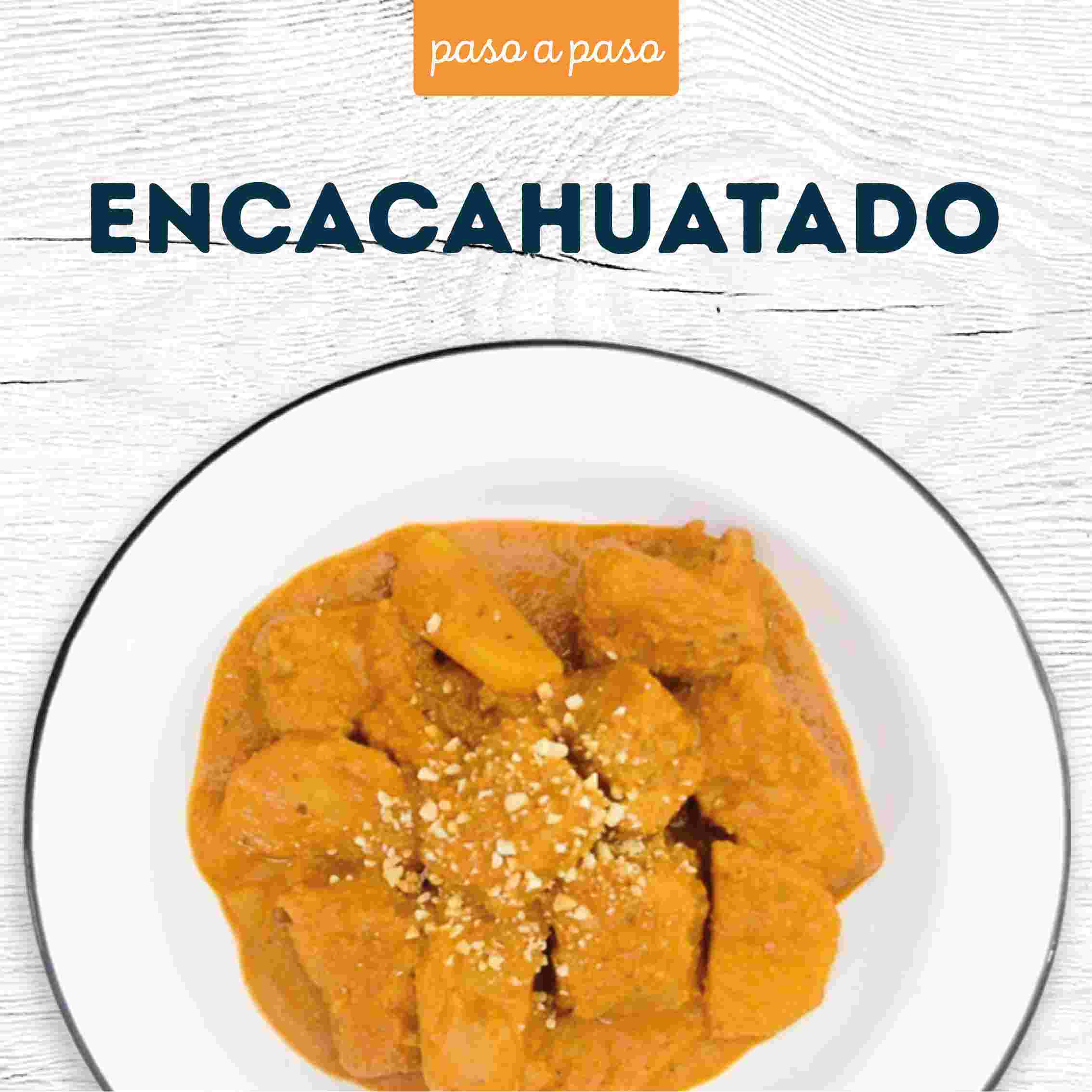 Receta Encacahuatado