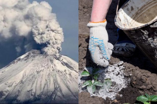 5 formas de reutilizar las cenizas volcánicas del Popocatépetl