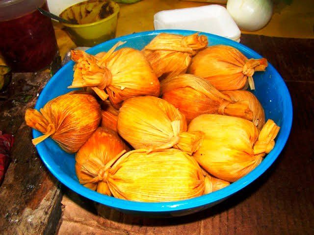 receta chanchamitos tamales