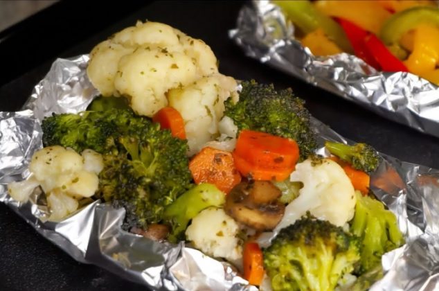 Cómo preparar verduras empapeladas en 3 sencillos pasos