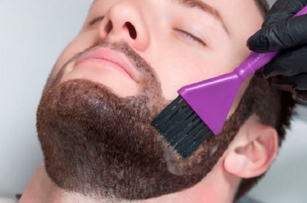 Tinte de café soluble para teñir las canas de la barba
